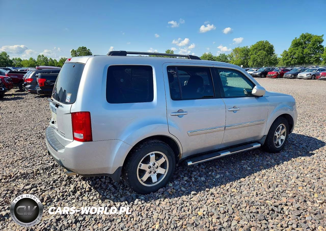 2011 Honda Pilot VIN:5FNYF4H91BB011220 - 3