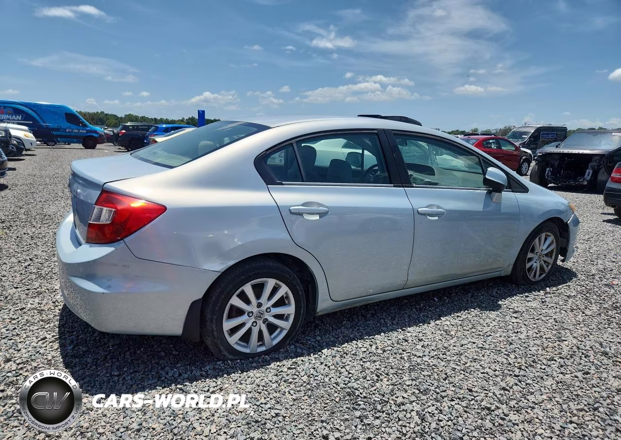 2012 Honda Civic Ex VIN:19XFB2F88CE031151 - 3