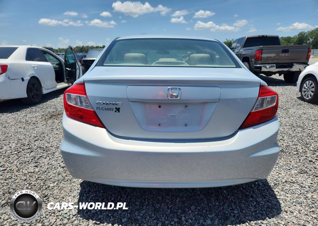 2012 Honda Civic Ex VIN:19XFB2F88CE031151 - 6