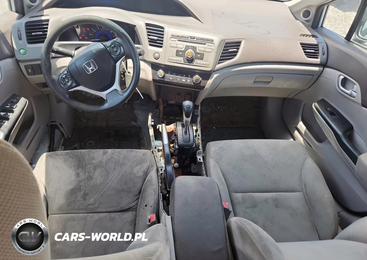 2012 Honda Civic Ex VIN:19XFB2F88CE031151 - 8