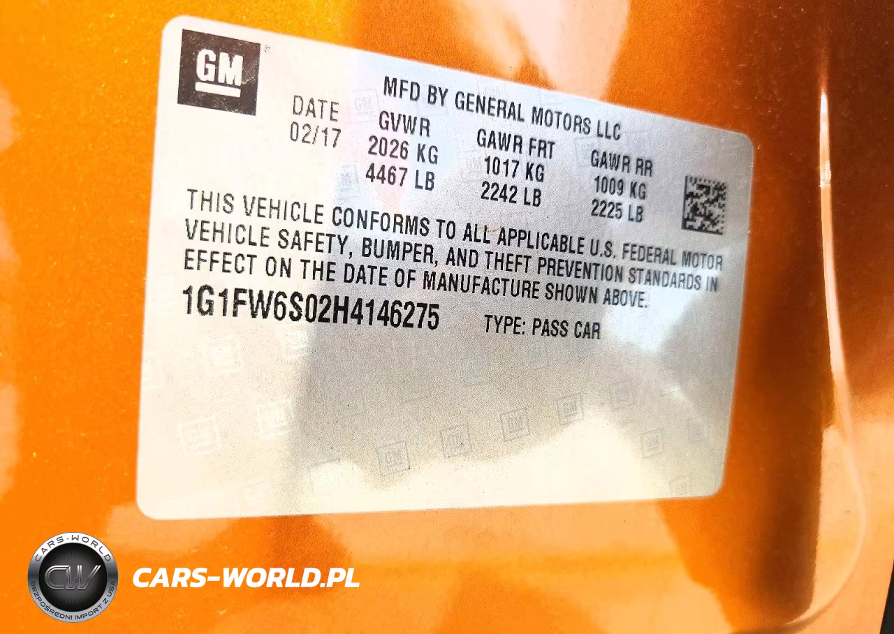2017 Chevrolet Bolt Ev Lt VIN:1G1FW6S02H4146275 - 13
