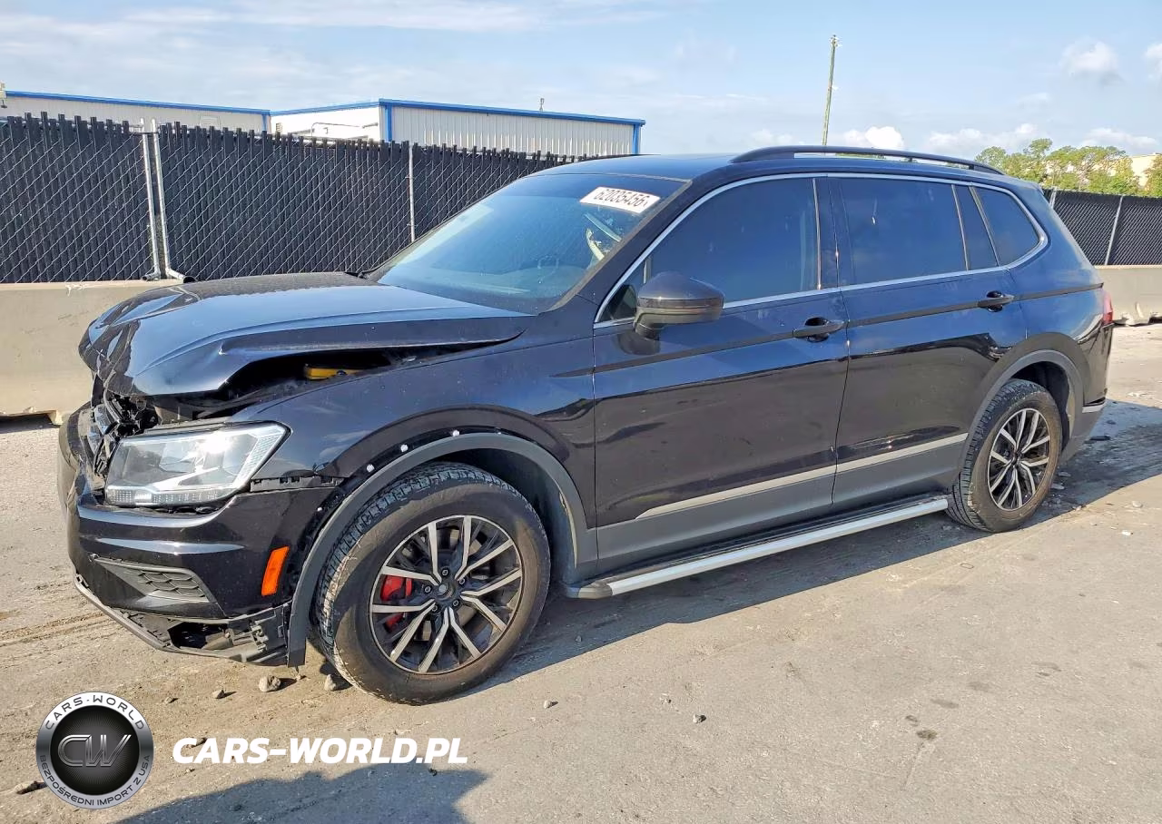 2021 Volkswagen Tiguan Se VIN:3VV3B7AX9MM122064 - 1