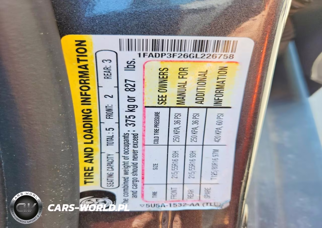2016 Ford Focus Se VIN:1FADP3F26GL226758 - 13