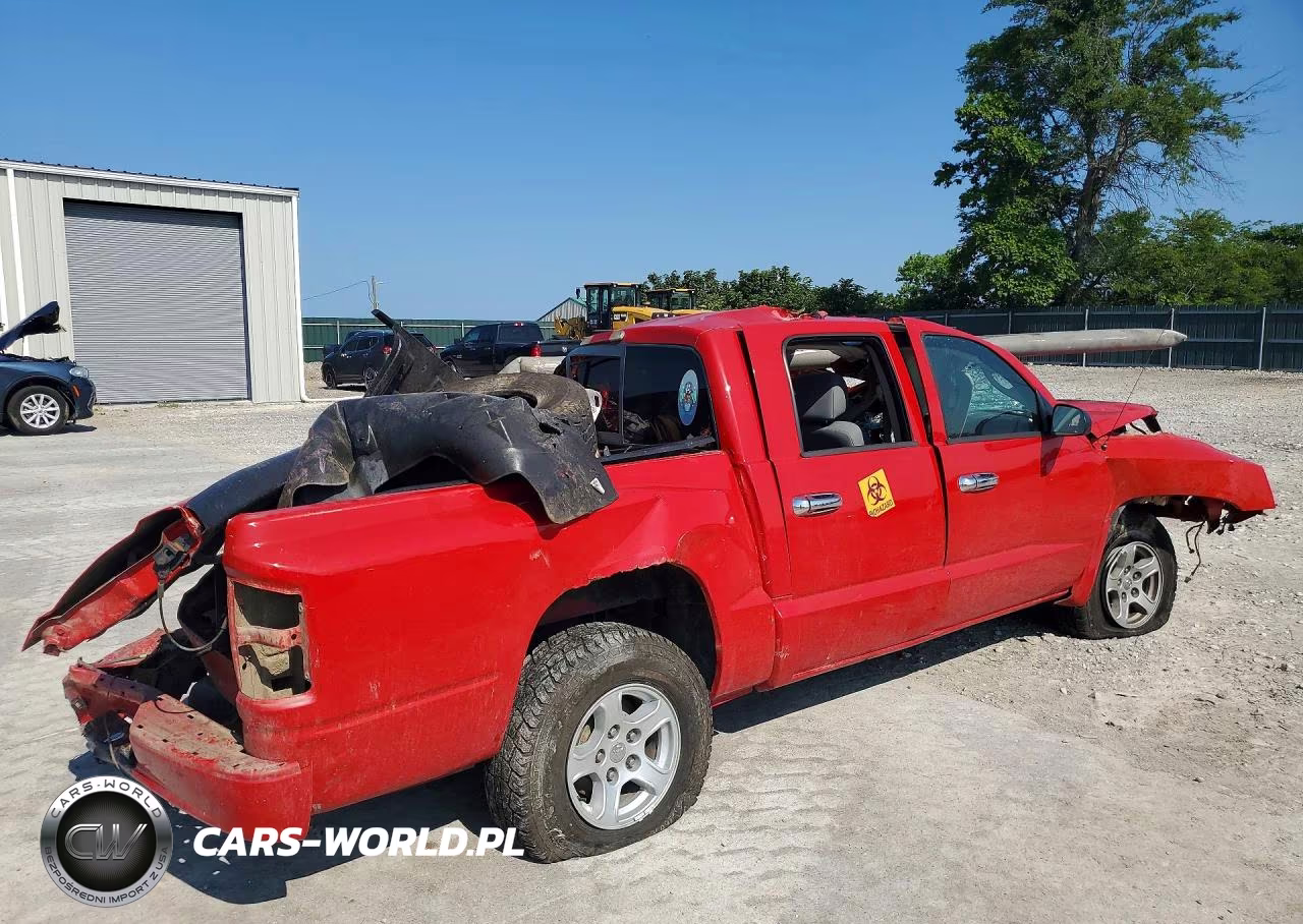 2007 Dodge Dakota Quad Slt VIN:1D7HE48P77S207356 - 3
