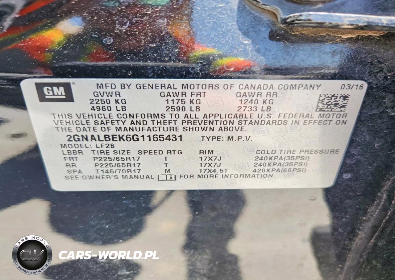 2016 Chevrolet Equinox Ls VIN:2GNALBEK6G1165431 - 13