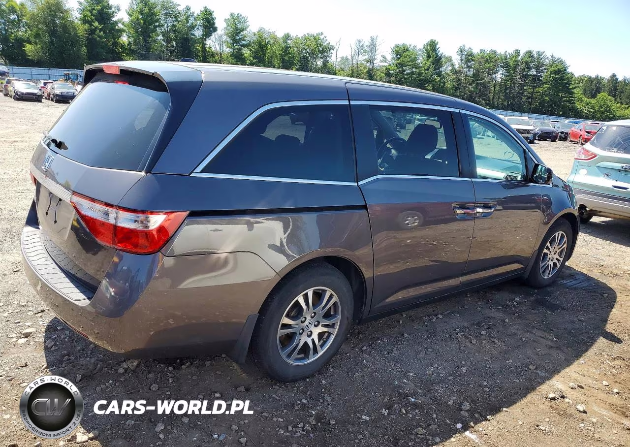 2013 Honda Odyssey Exl VIN:5FNRL5H60DB081920 - 3