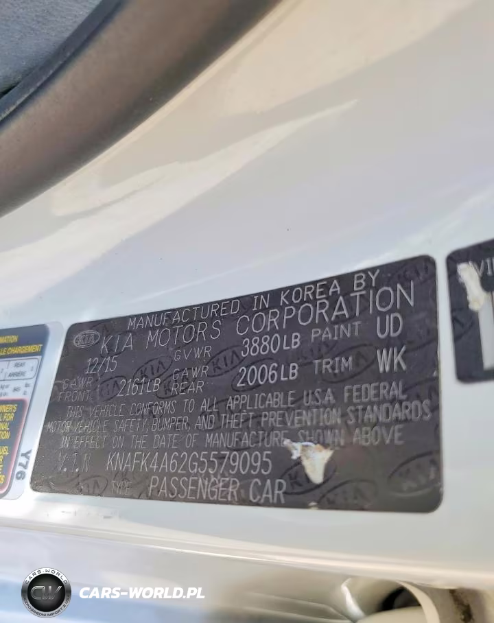 2016 Kia Forte Lx VIN:KNAFK4A62G5579095 - 12