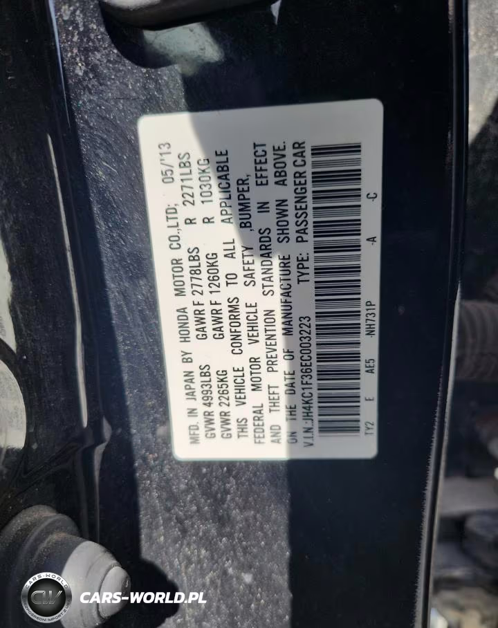 2014 Acura Rlx VIN:JH4KC1F36EC003223 - 12