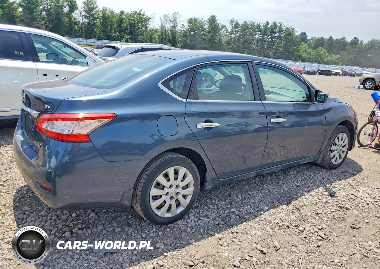 2014 Nissan Sentra S VIN:3N1AB7AP2EL667362 - 3