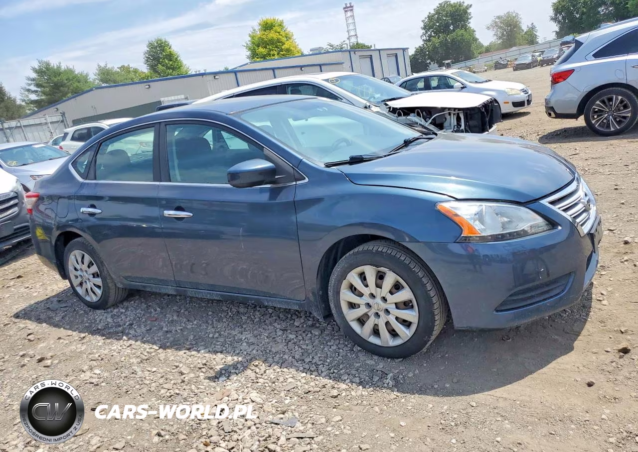 2014 Nissan Sentra S VIN:3N1AB7AP2EL667362 - 4
