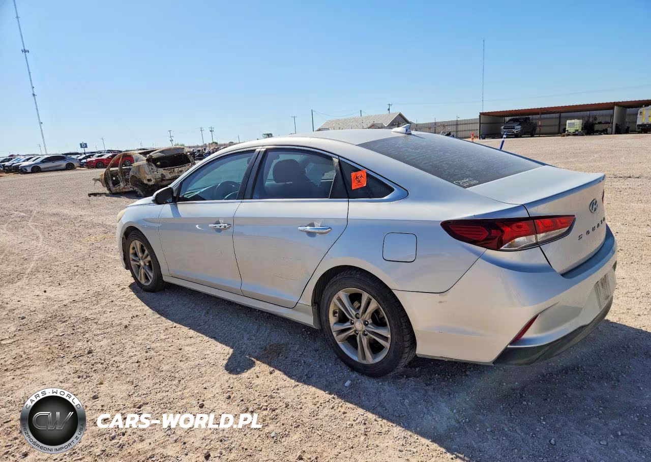 2018 Hyundai Sonata Sel VIN:5NPE34AF2JH624796 - 2