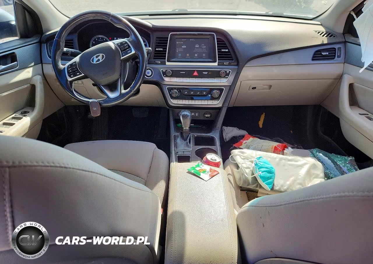 2018 Hyundai Sonata Sel VIN:5NPE34AF2JH624796 - 8