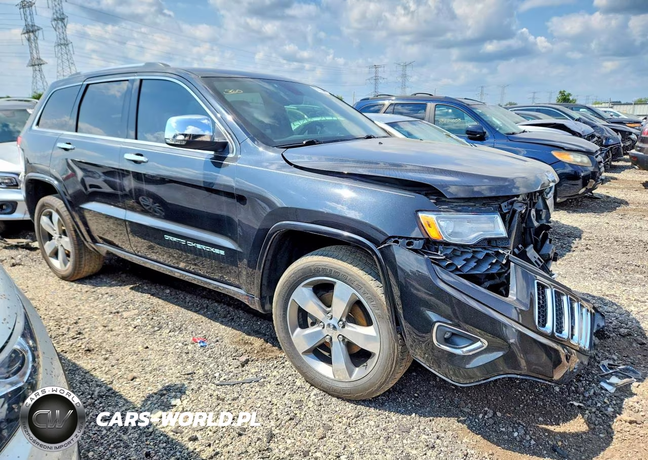 2015 Jeep Grand Cherokee Overland VIN:1C4RJFCG3FC925766 - 4