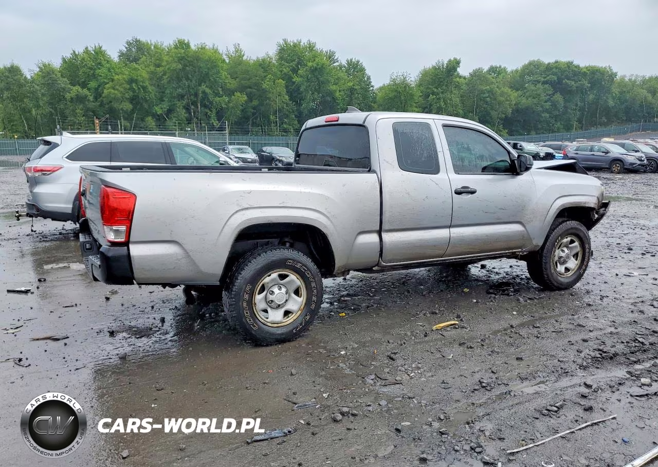 2017 Toyota Tacoma Sr VIN:5TFSX5EN0HX052334 - 3