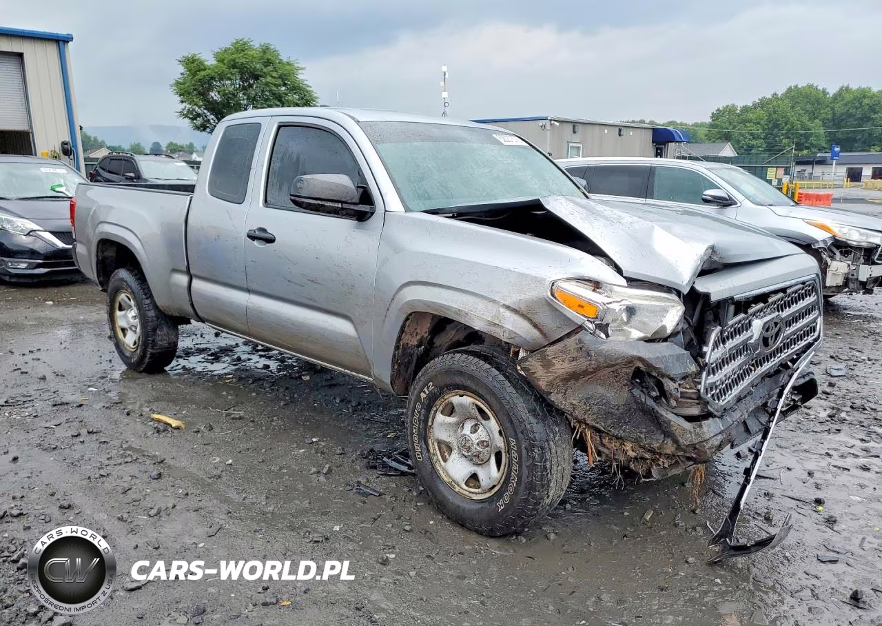 2017 Toyota Tacoma Sr VIN:5TFSX5EN0HX052334 - 4