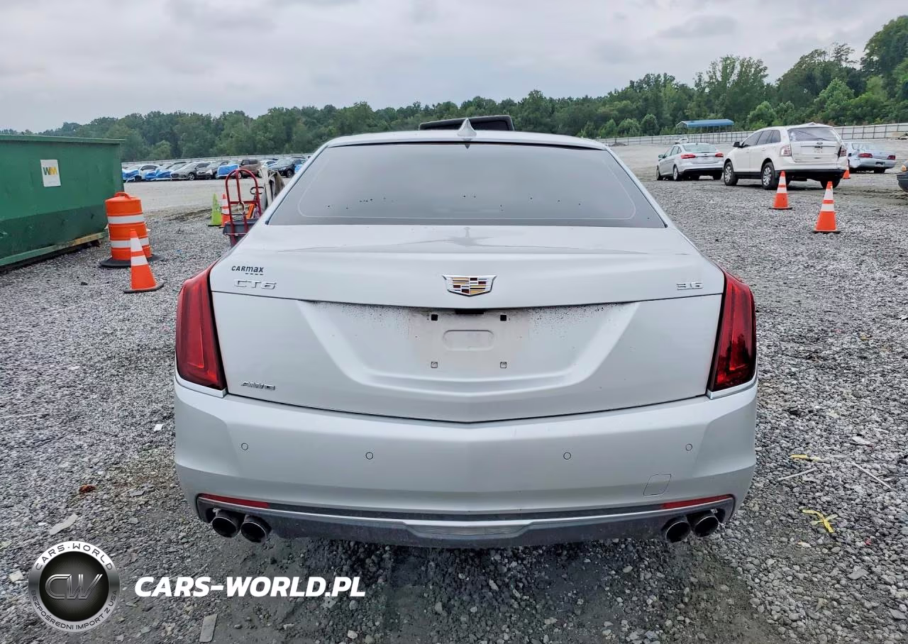 2018 Cadillac Ct6 Luxury VIN:1G6KD5RS4JU101750 - 6
