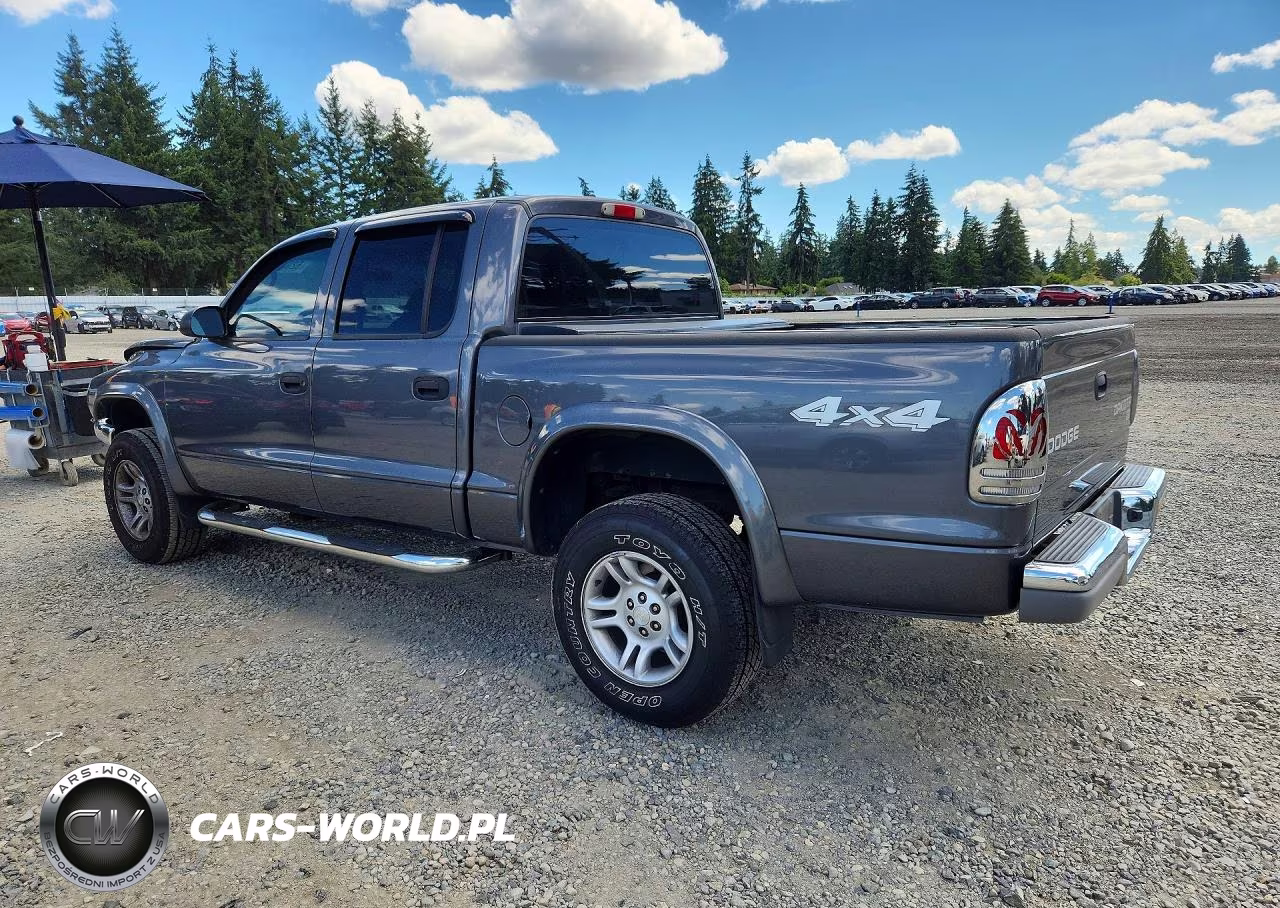 2004 Dodge Dakota Quad Slt VIN:1D7HG48N64S718366 - 2
