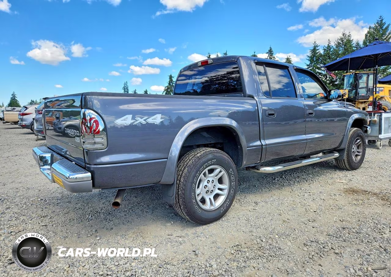 2004 Dodge Dakota Quad Slt VIN:1D7HG48N64S718366 - 3