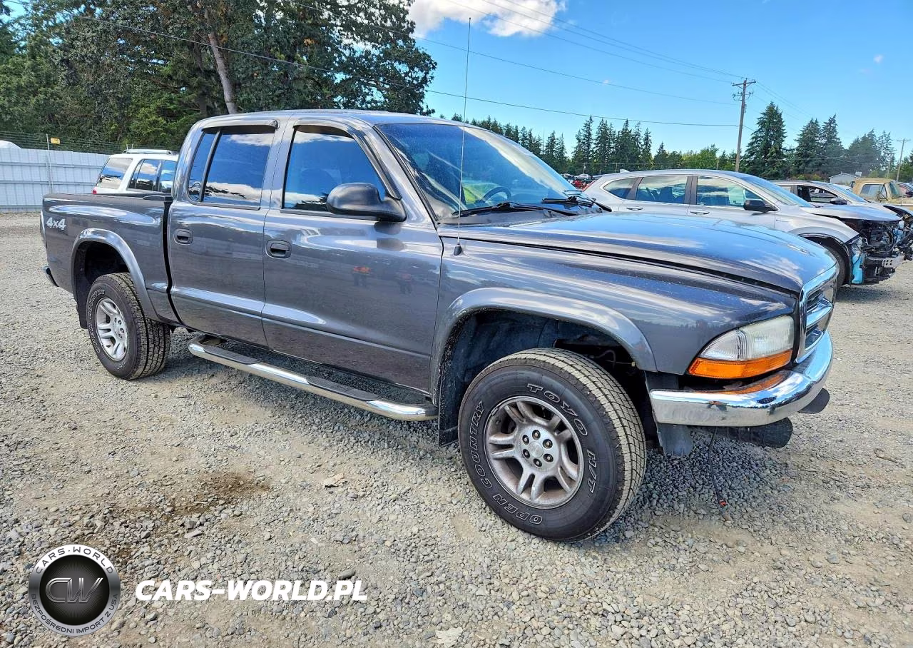 2004 Dodge Dakota Quad Slt VIN:1D7HG48N64S718366 - 4