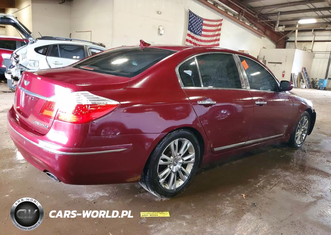 2011 Hyundai Genesis 4.6L VIN:KMHGC4DF7BU139786 - 3