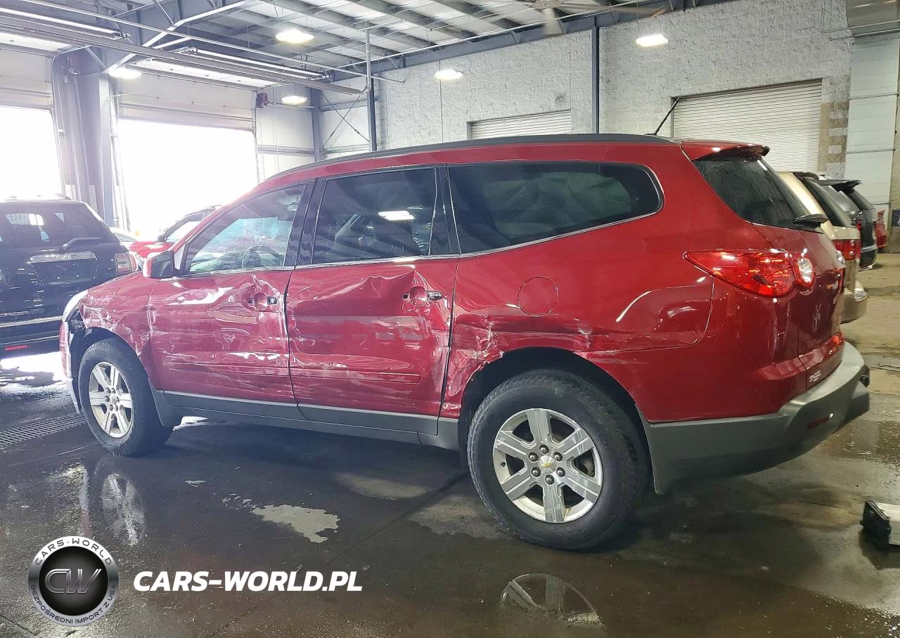 2012 Chevrolet Traverse Lt VIN:1GNKRGED8CJ317338 - 2