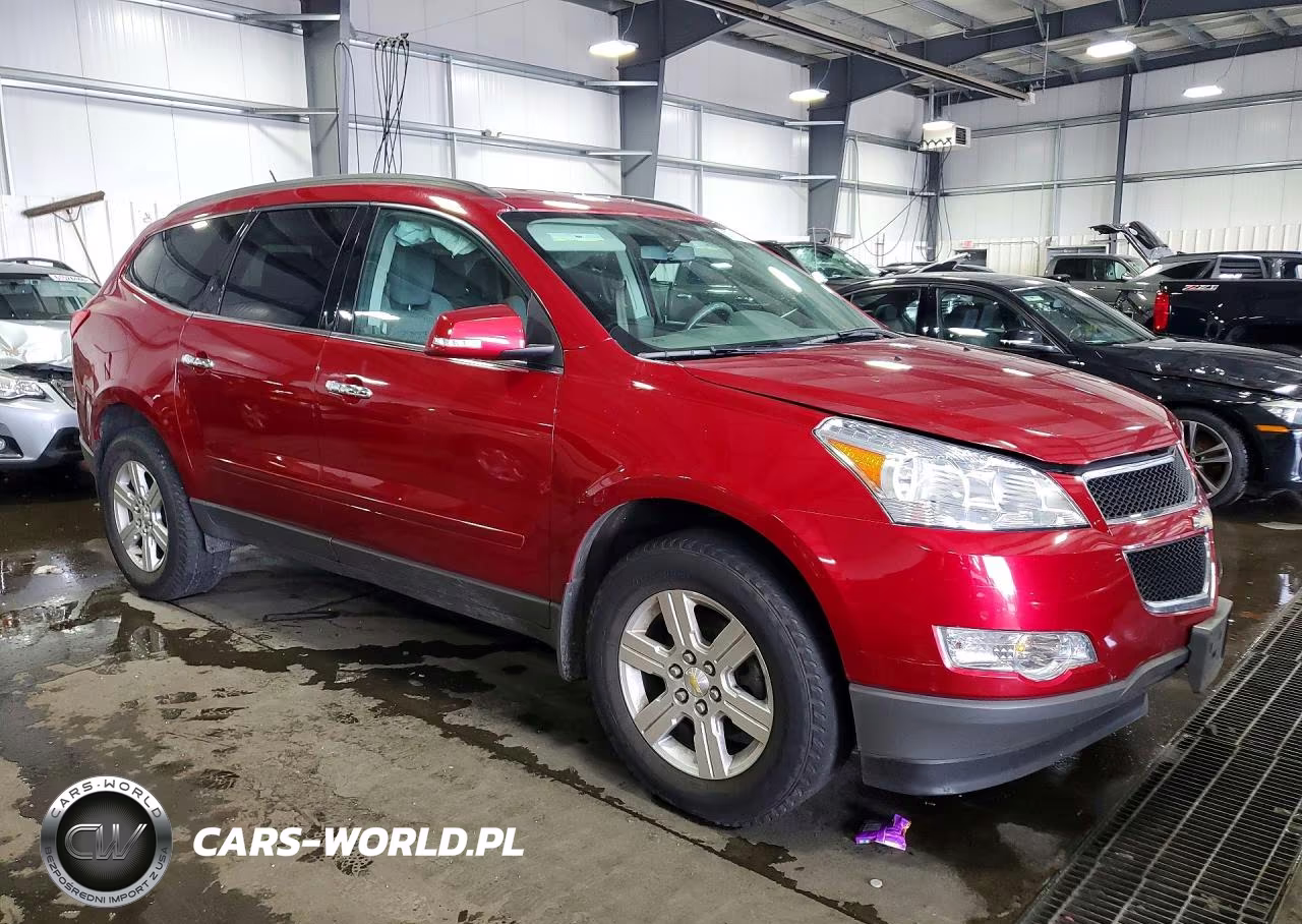 2012 Chevrolet Traverse Lt VIN:1GNKRGED8CJ317338 - 4