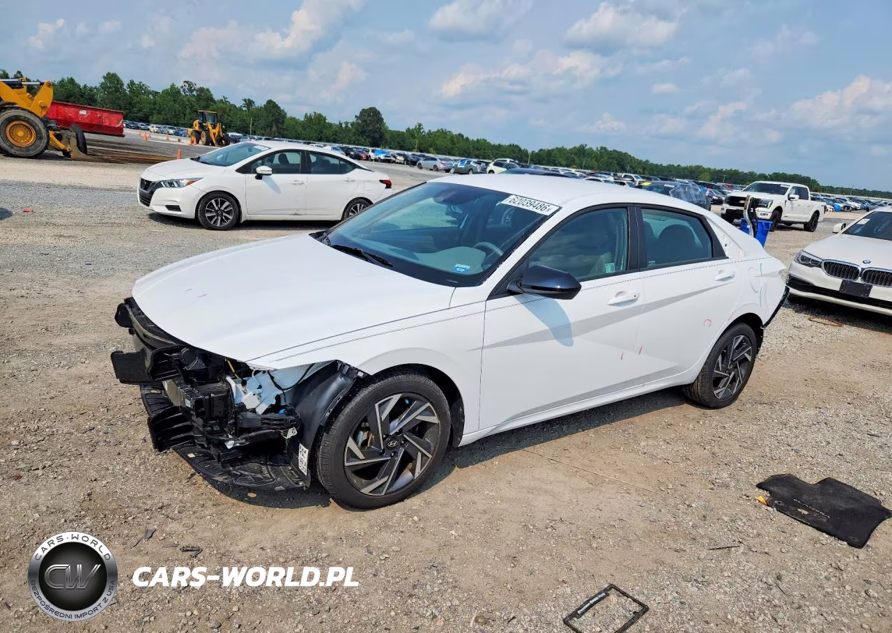2025 Hyundai Elantra Sel Sport VIN:KMHLM4DG9SU997801 - 1