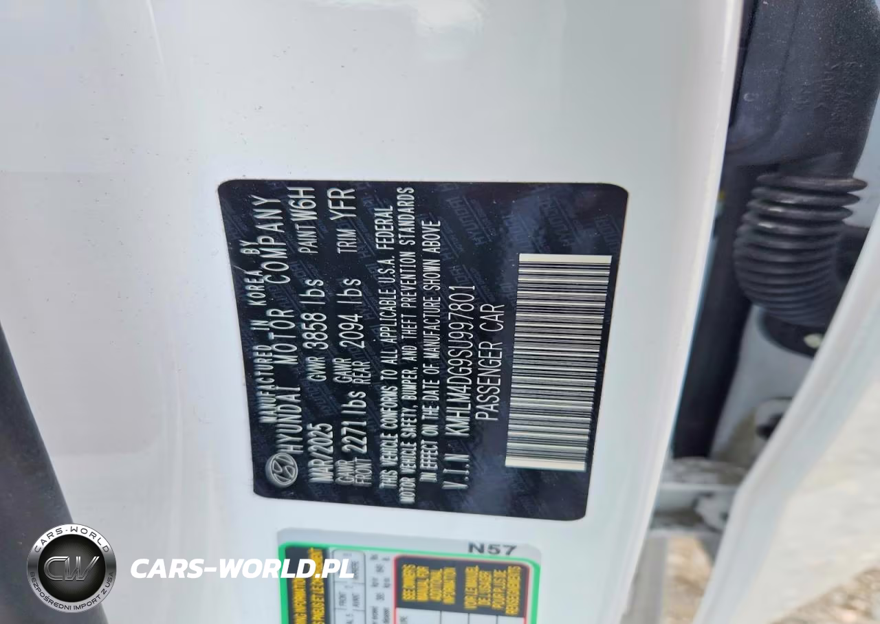 2025 Hyundai Elantra Sel Sport VIN:KMHLM4DG9SU997801 - 13
