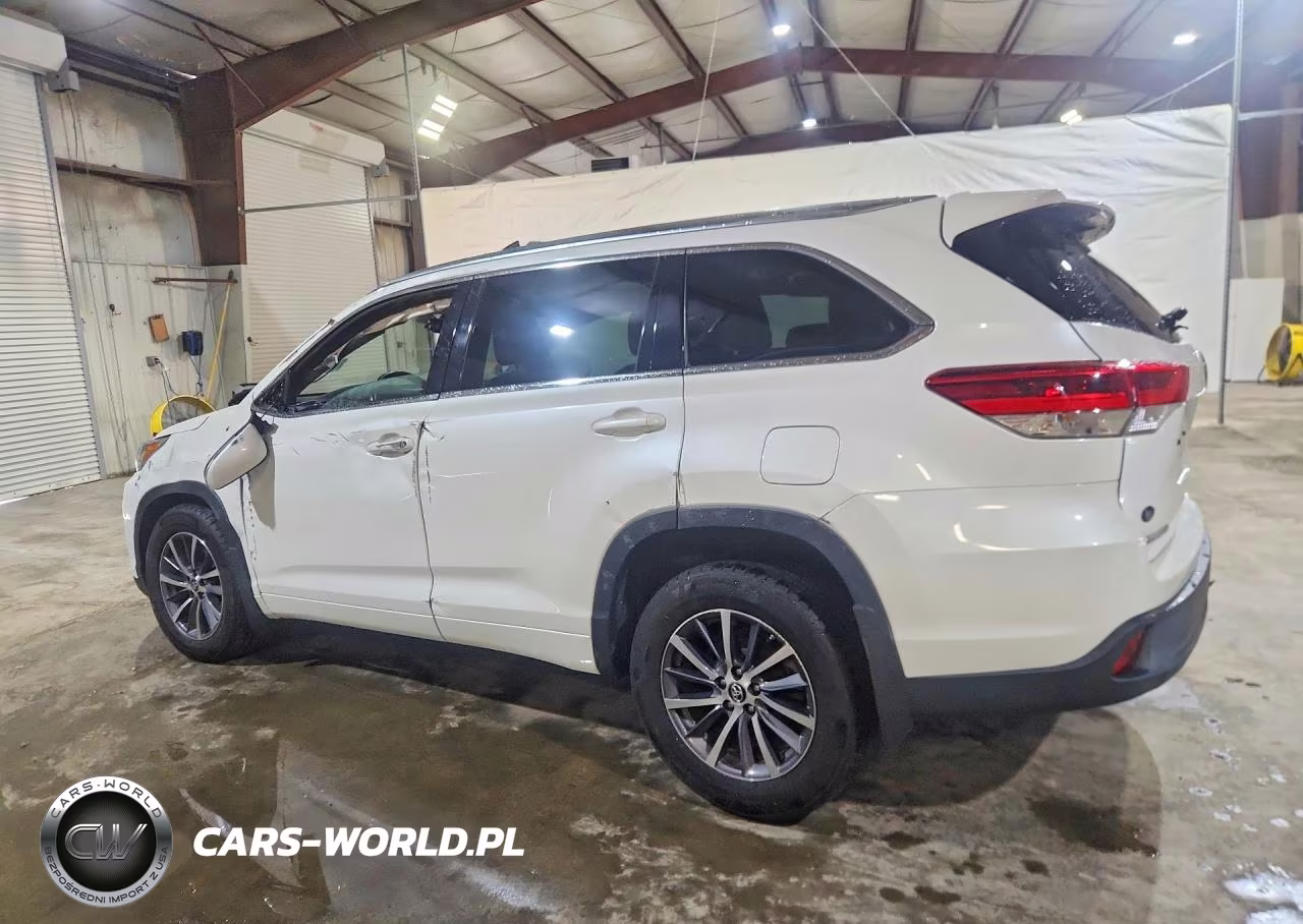 2017 Toyota Highlander Xle VIN:5TDJZRFH0HS394989 - 2