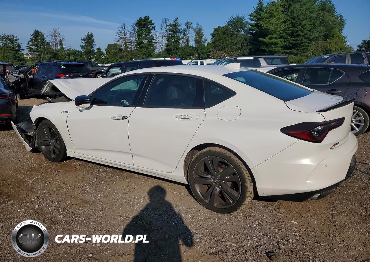 2021 Acura Tlx Tech A VIN:19UUB6F51MA001080 - 2