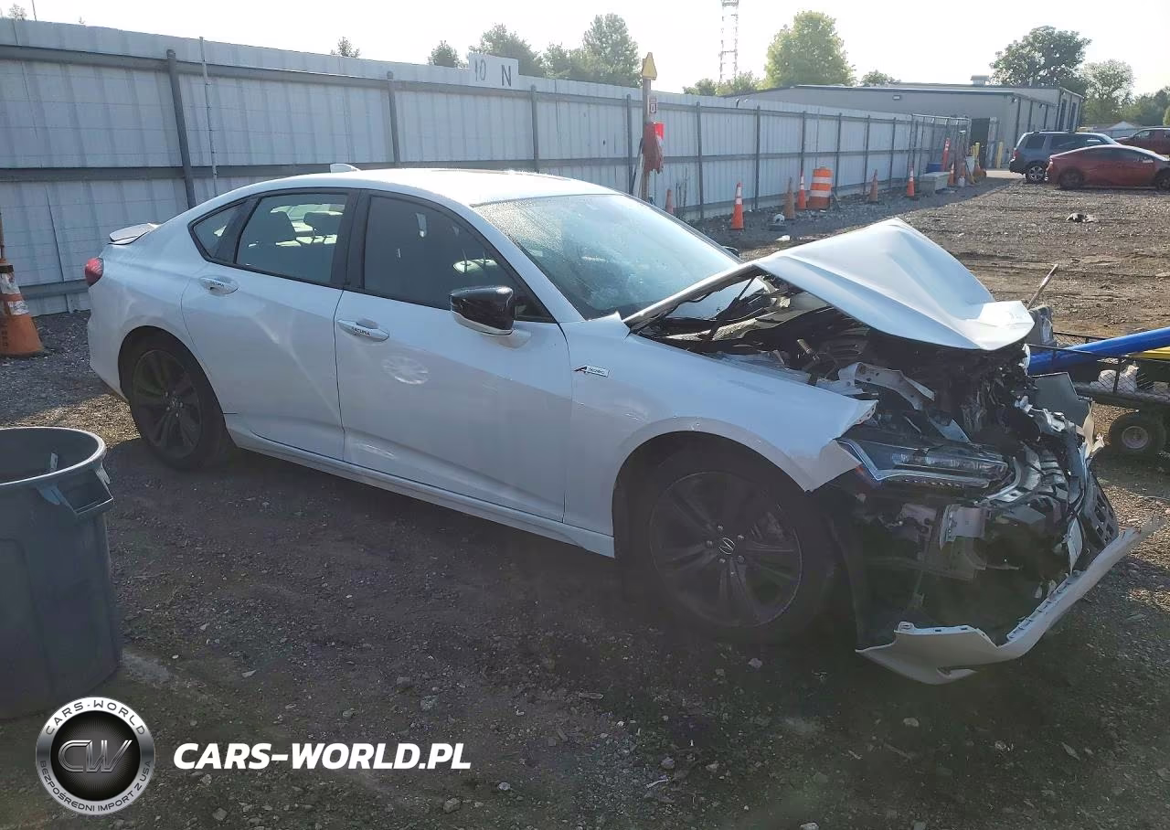 2021 Acura Tlx Tech A VIN:19UUB6F51MA001080 - 4