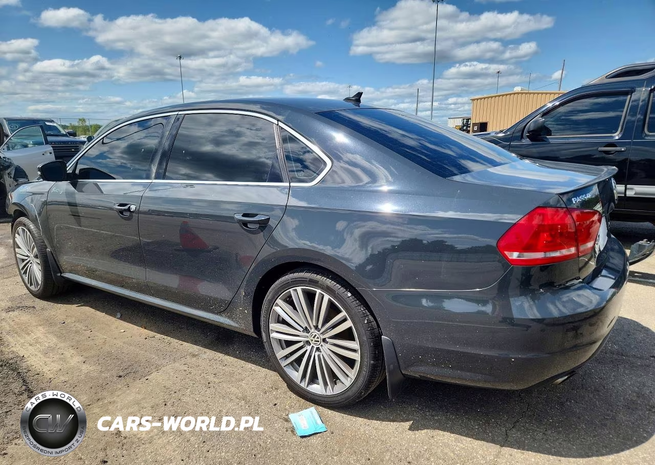 2015 Volkswagen Passat Se VIN:1VWBT7A34FC072681 - 2