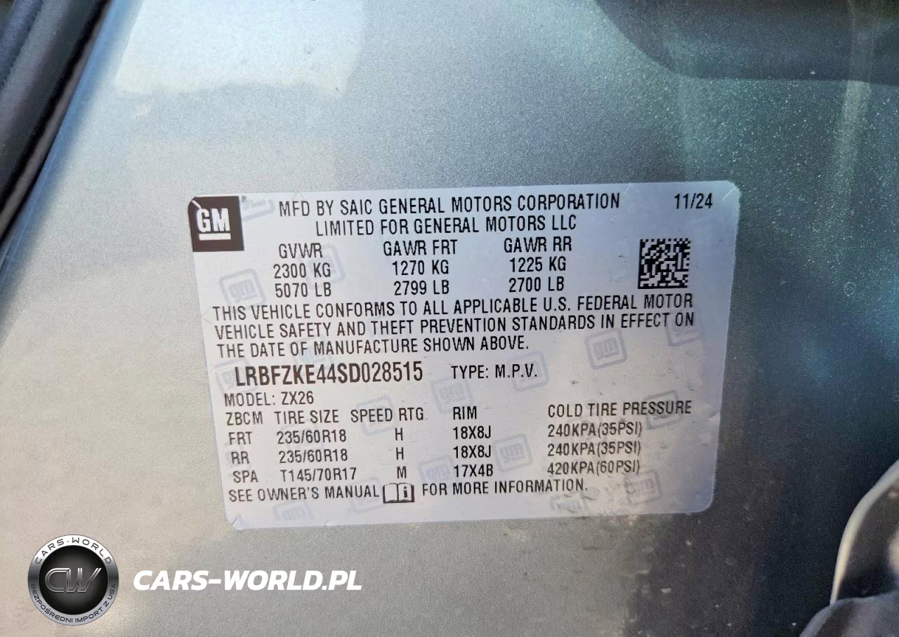 2025 Buick Envision Preferred VIN:LRBFZKE44SD028515 - 13