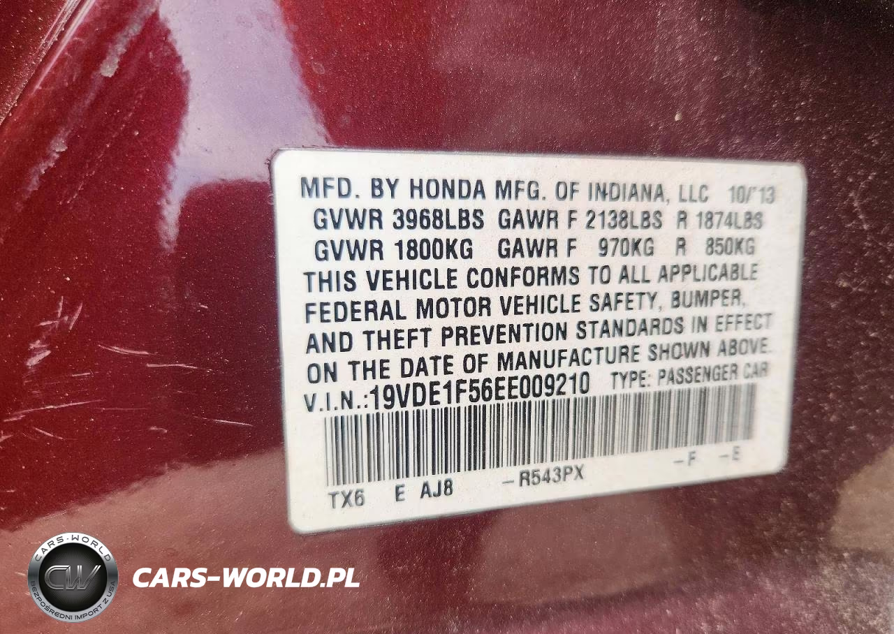 2014 Acura Ilx 20 Premium VIN:19VDE1F56EE009210 - 13