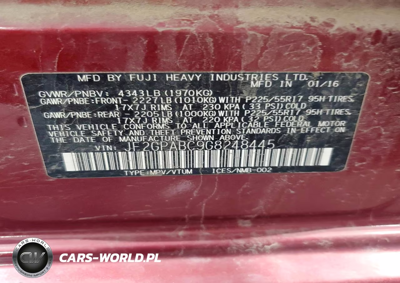 2016 Subaru Crosstrek Premium VIN:JF2GPABC9G8248445 - 13