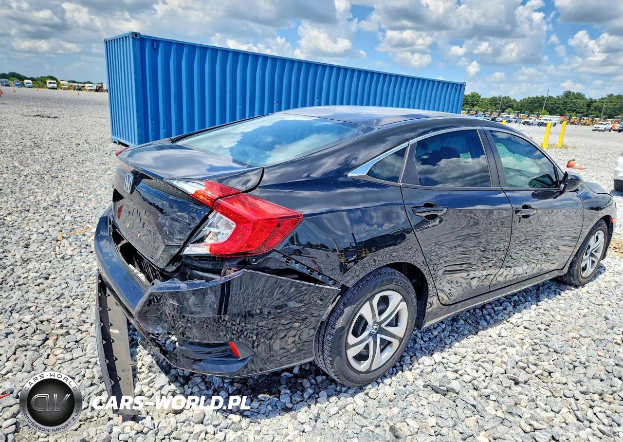 2017 Honda Civic Lx VIN:19XFC2F57HE033287 - 3