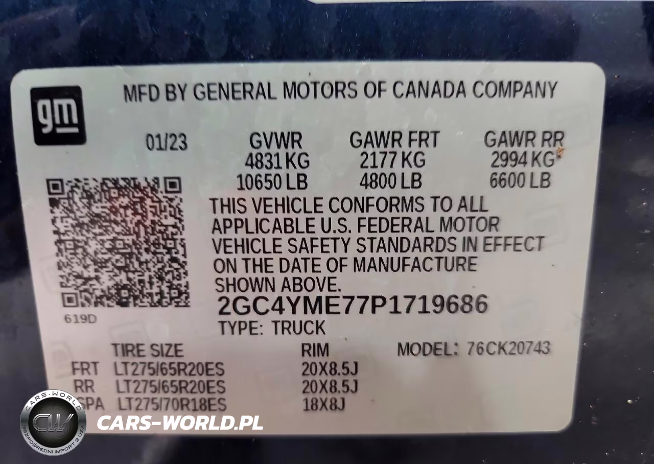 2023 Chevrolet Silverado K2500 Custom VIN:2GC4YME77P1719686 - 12