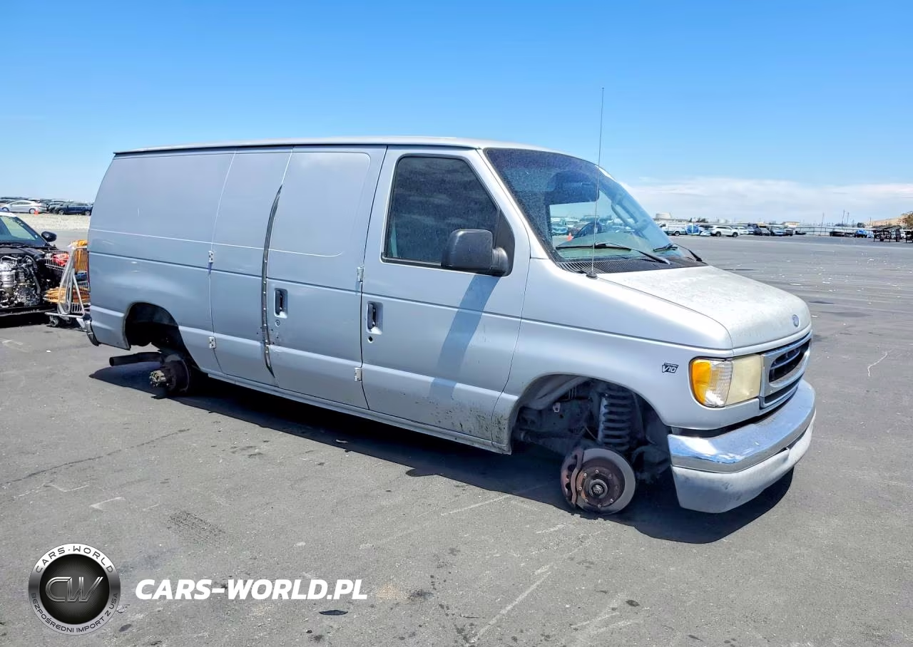 1999 Ford Econoline E350 Super Duty Van VIN:1FTSE34S4XHB76763 - 4