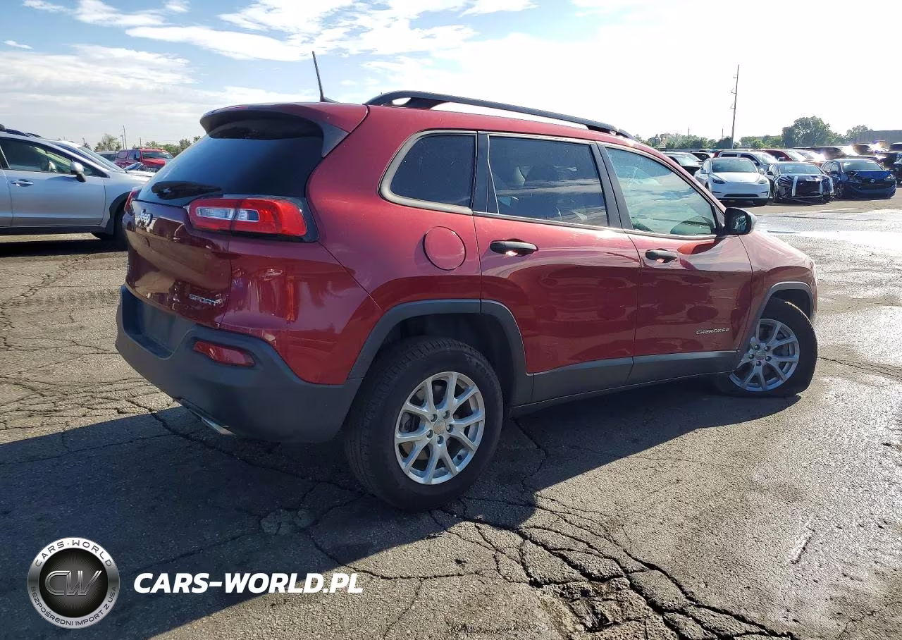2017 Jeep Cherokee Sport VIN:1C4PJMAS9HW567416 - 3