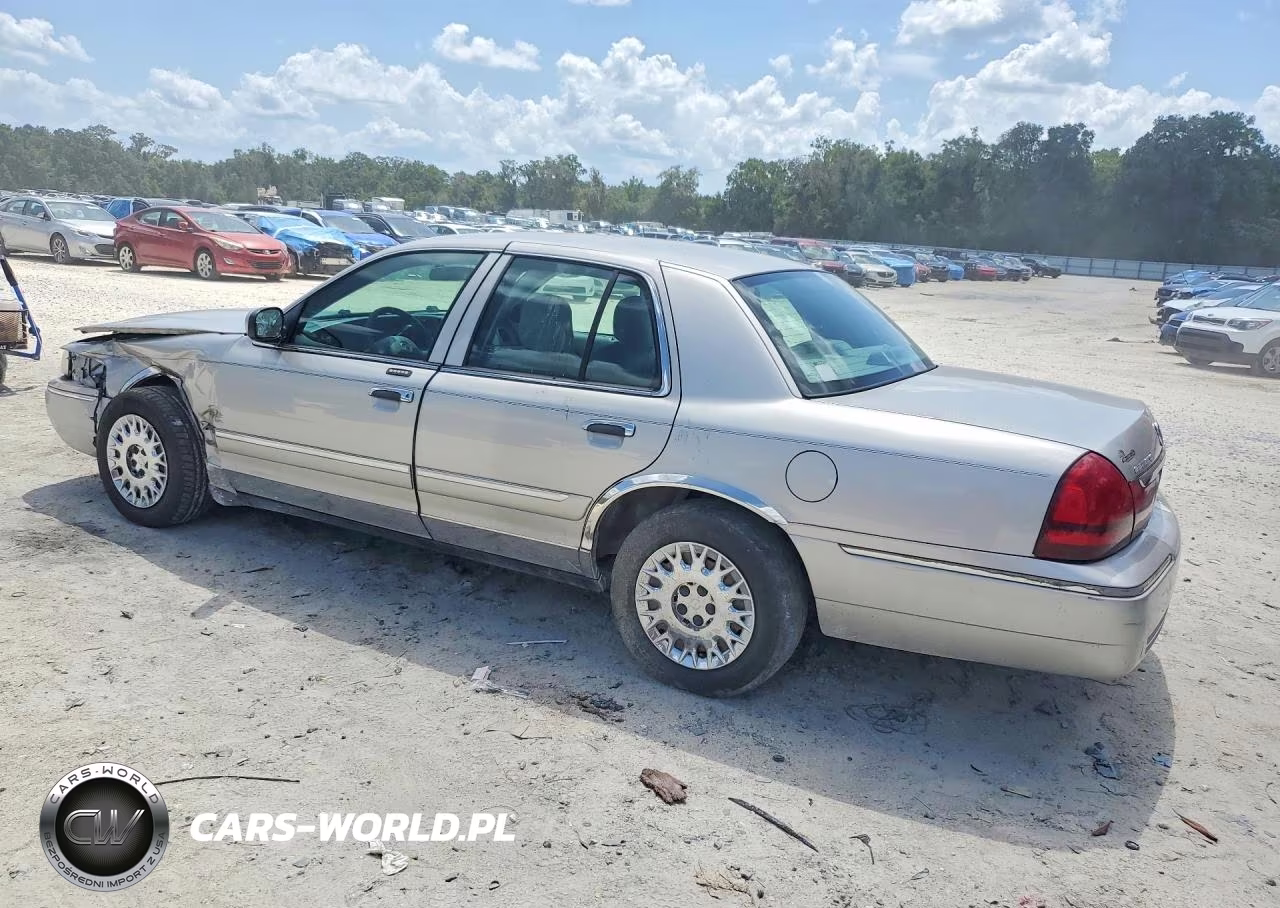 2003 Mercury Grand Marquis Gs VIN:2MEFM74W43X687347 - 2