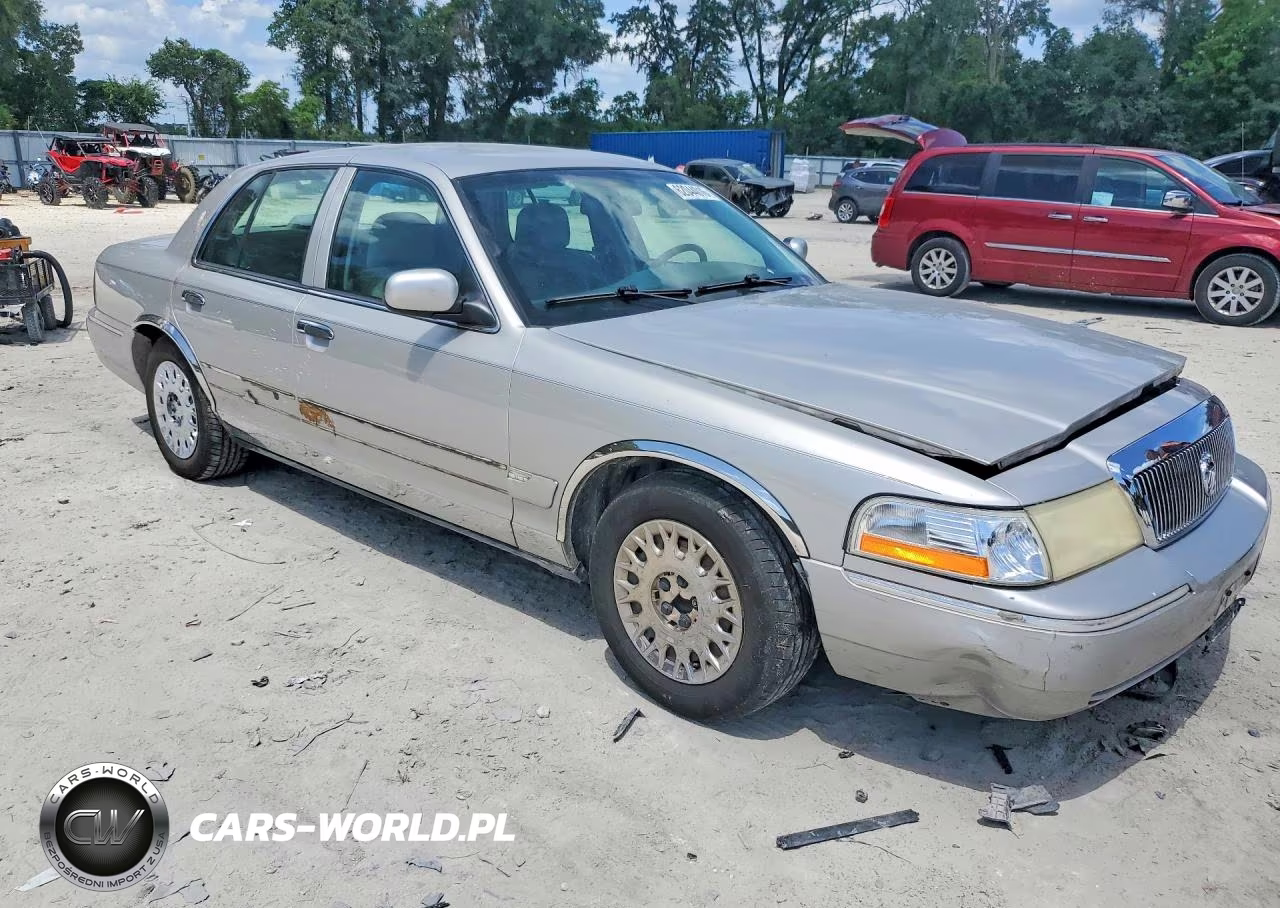 2003 Mercury Grand Marquis Gs VIN:2MEFM74W43X687347 - 4