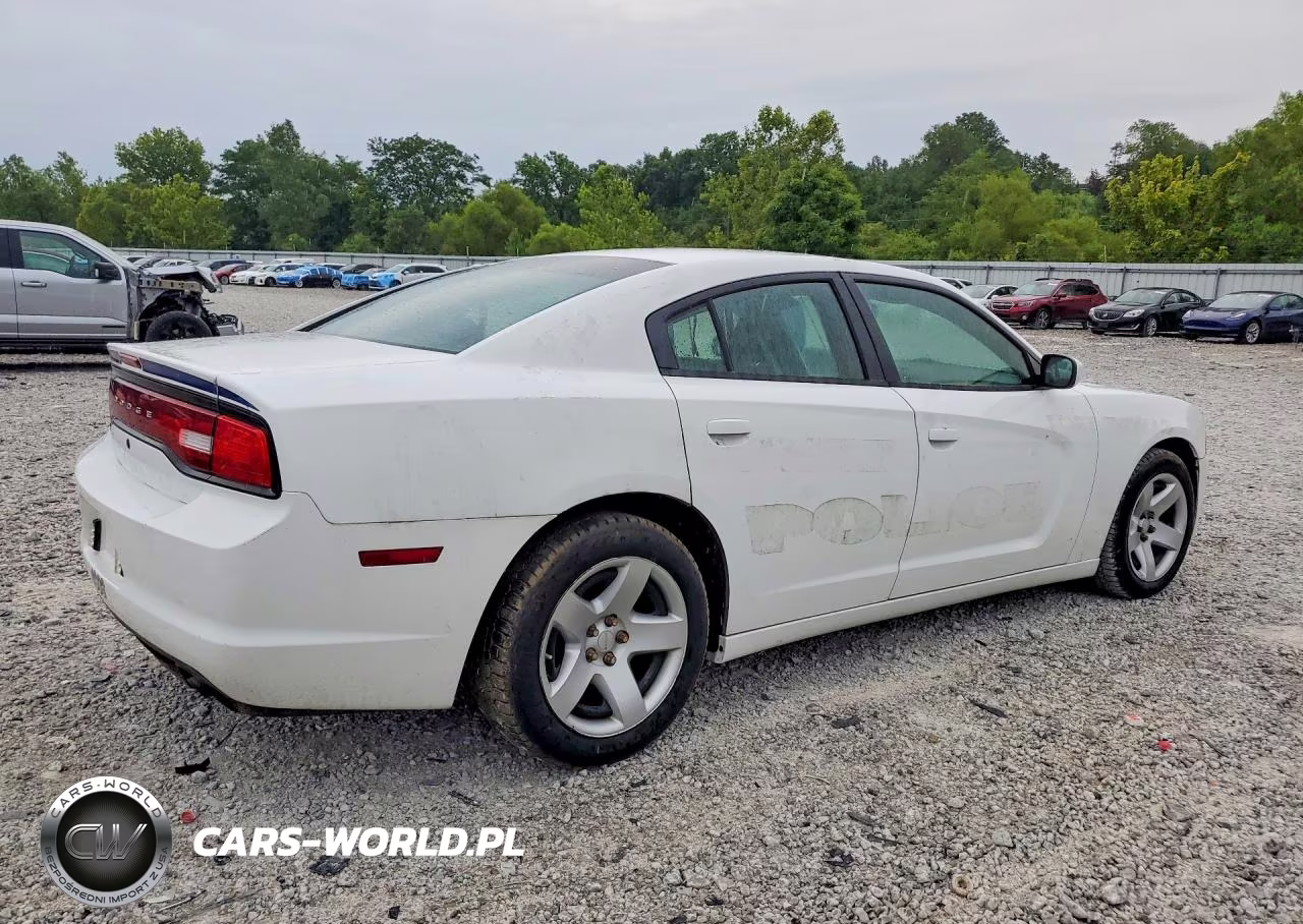 2014 Dodge Charger Police VIN:2C3CDXAT1EH145848 - 3