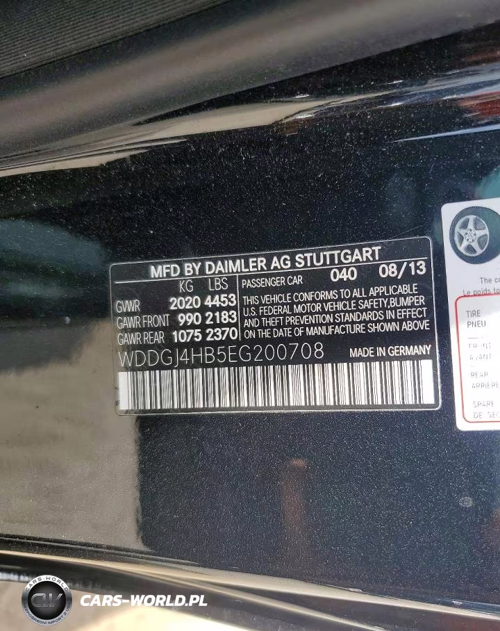 2014 Mercedes-Benz C 250 VIN:WDDGJ4HB5EG200708 - 12