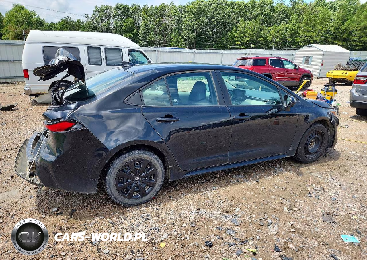 2022 Toyota Corolla Le VIN:5YFEPMAE4NP330045 - 3