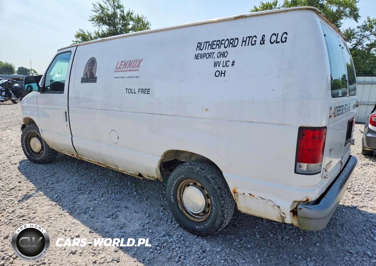 1999 Ford E150 Delivery Van VIN:1FTRE1428XHA54040 - 2