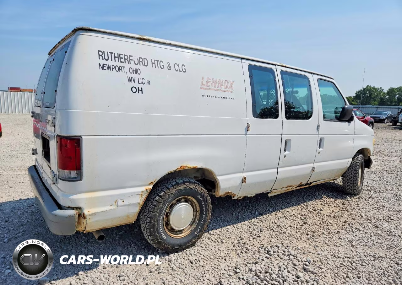 1999 Ford E150 Delivery Van VIN:1FTRE1428XHA54040 - 3