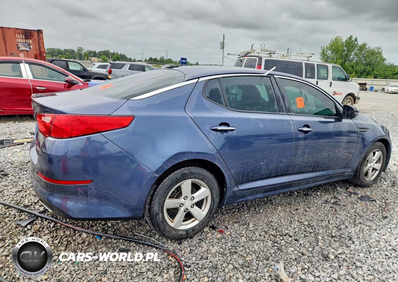 2015 Kia Optima Lx VIN:5XXGM4A74FG468505 - 3