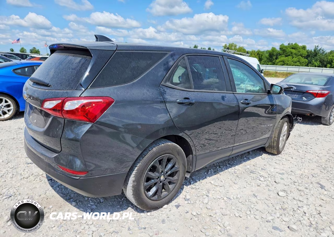 2020 Chevrolet Equinox Ls VIN:3GNAXHEV8LS650363 - 3