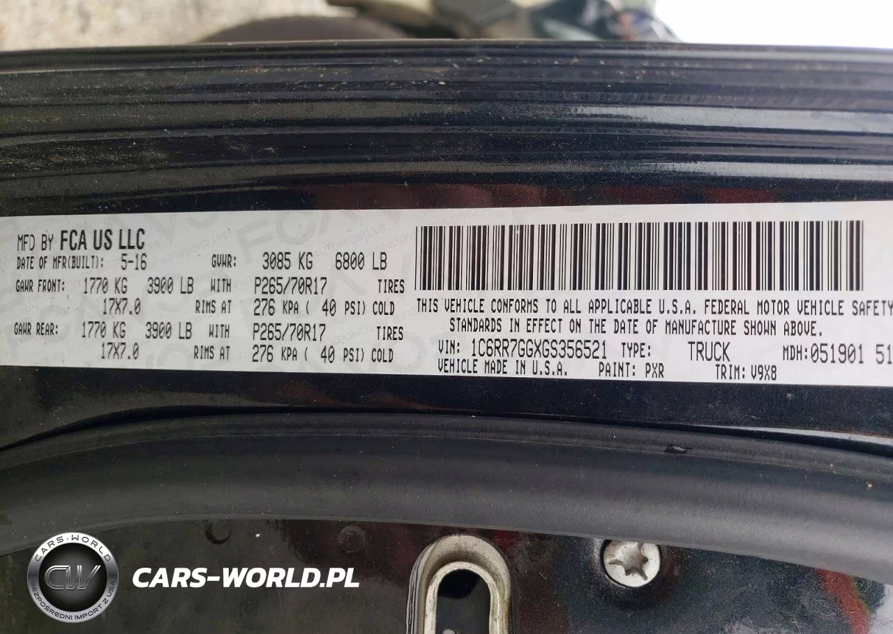 2016 Ram 1500 Slt VIN:1C6RR7GGXGS356521 - 12
