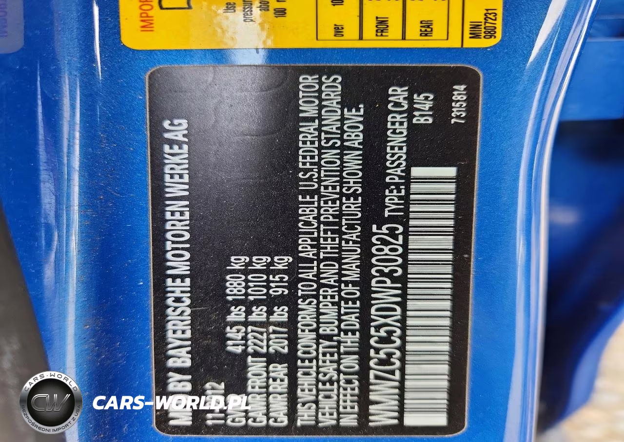 2013 Mini Cooper S Countryman VIN:WMWZC5C5XDWP30825 - 12